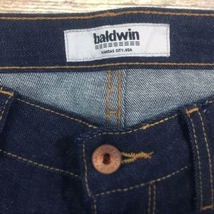 Baldwin Raw Selvedge Denim - The Ten Skinny